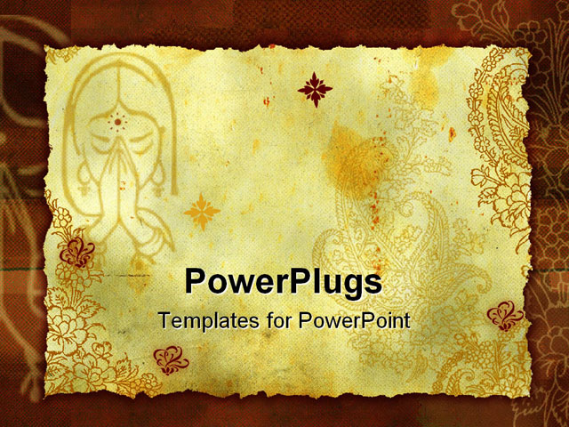 PowerPoint Template about middle, east multi, layer