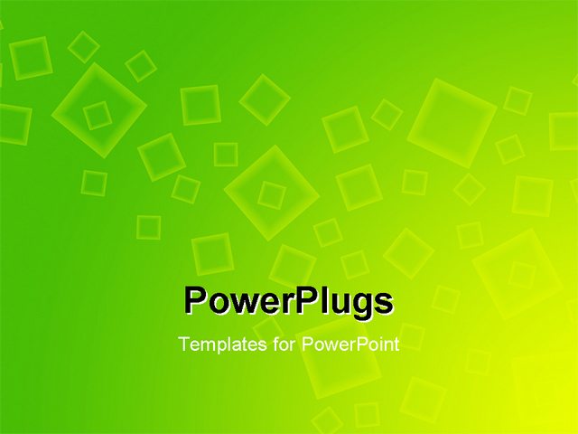 PowerPoint Template about abstract, art, business