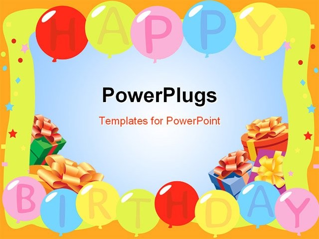 Happy Birthday Powerpoint Templates Free Download