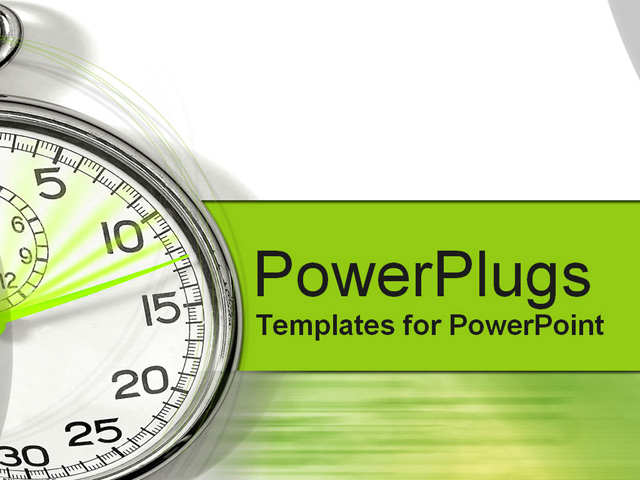 PowerPoint Template about time, metaphor, metaphorical