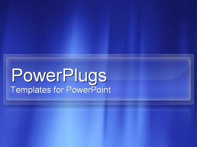 PowerPoint Template about abstract, blue, blue