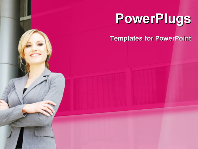 PowerPoint Template about business, people, communication