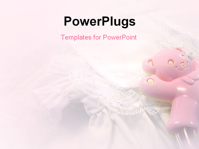 PowerPoint Template about festival, event, baby