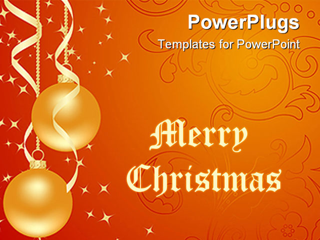 PowerPoint Template about set christmas backgrounds, abstract, backdrop