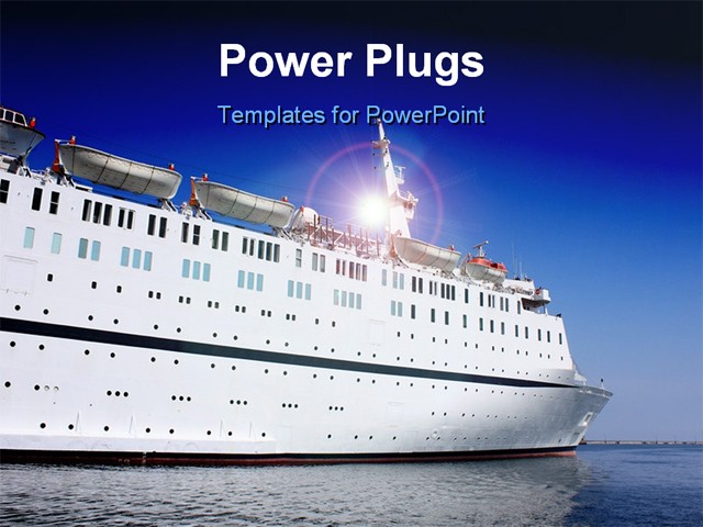 PowerPoint Template about transportation, travel, holidays