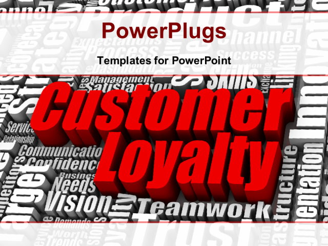 PowerPoint Template about 3d, business, communication