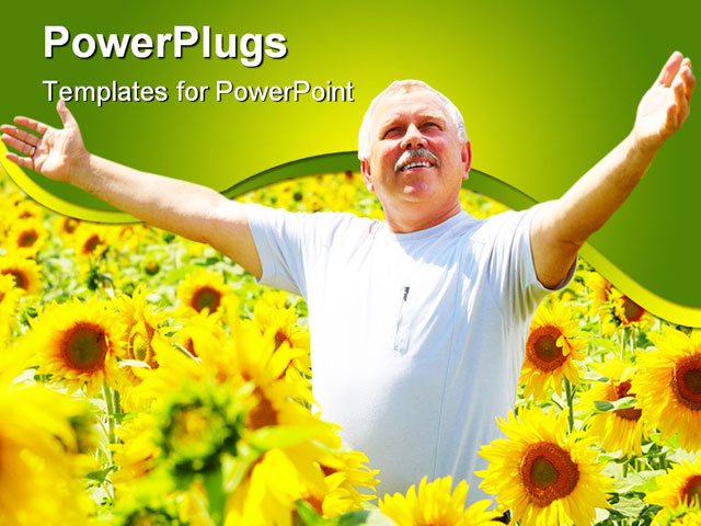 PowerPoint Template about 50s, 60s, adult