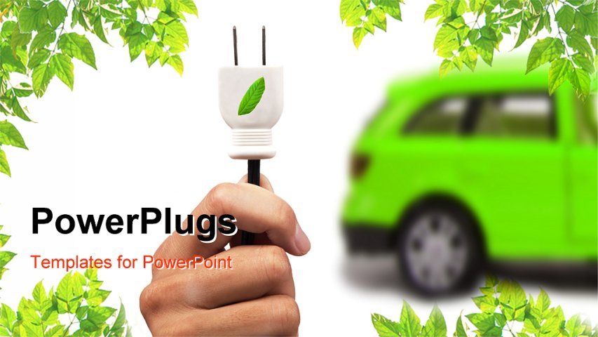 PowerPoint Template about transportation, travel, abstract