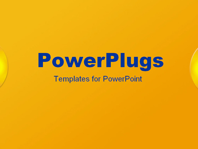 PowerPoint Template about general, generic, sunlight