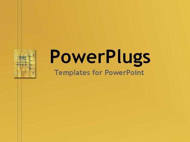PowerPoint Template about general, generic, wall art