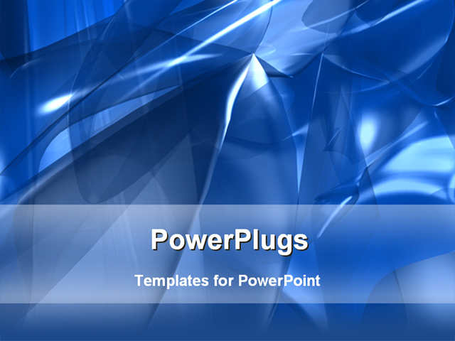 PowerPoint Template about general, abstract, blue