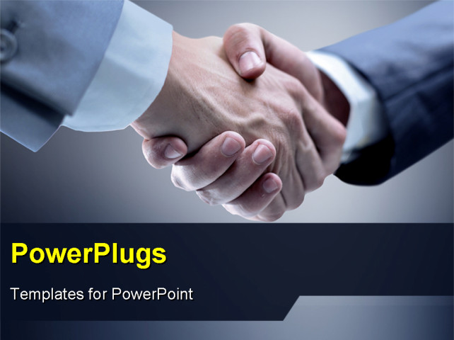 PowerPoint Template about business, people, communication