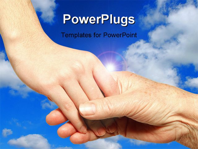 PowerPoint Template about services, family, security