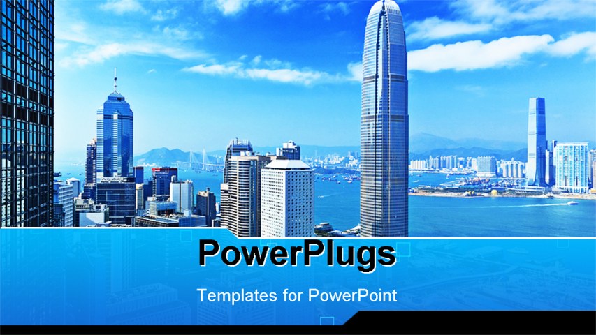 Hong Kong Powerpoint Template Background Of Travel Architecture Environment Hong Kong Co 41 Hong Kong Powerpoint Template