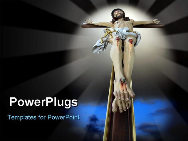 PowerPoint Template about religion, history, art