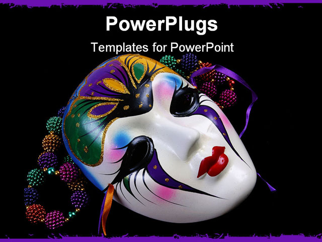 Mardi Gras Powerpoint Template Free Powerpoint Template Black Background With Colorful Beads And Mardi Gras Mask 19649 Mardi Gras Powerpoint Template Free Powerpoint Template Black Background With Colorful Beads And Mardi Gras Mask 19649