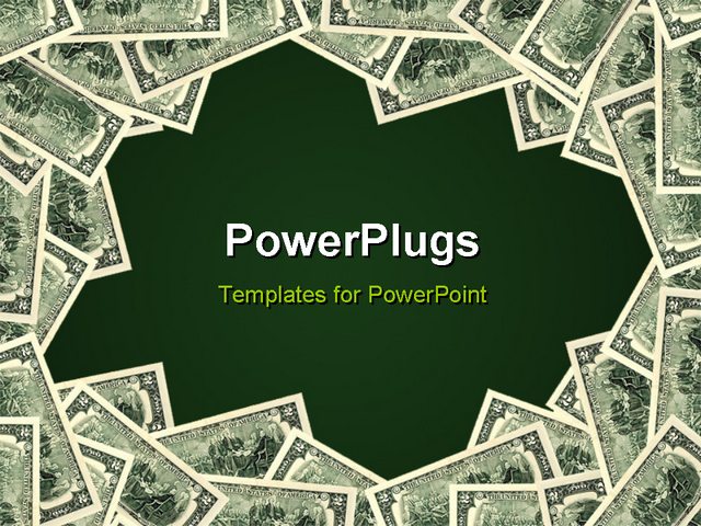 PowerPoint Template about finance, business, investment