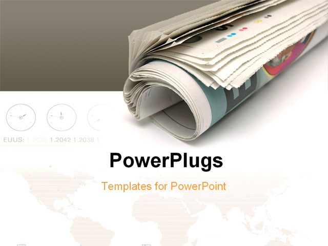 newspaper powerpoint background