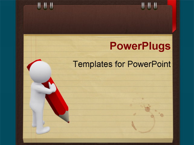 PowerPoint Template about business, people, communication