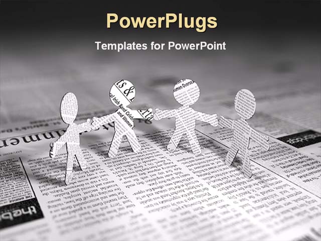 newspaper powerpoint background
