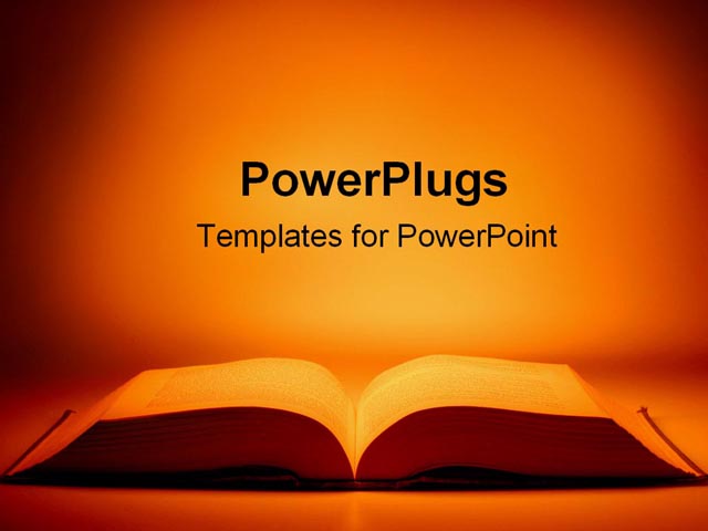 ppt template book