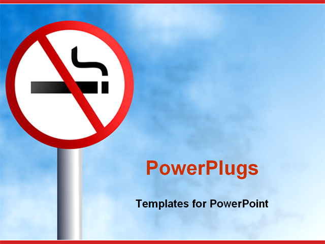 smoke powerpoint template