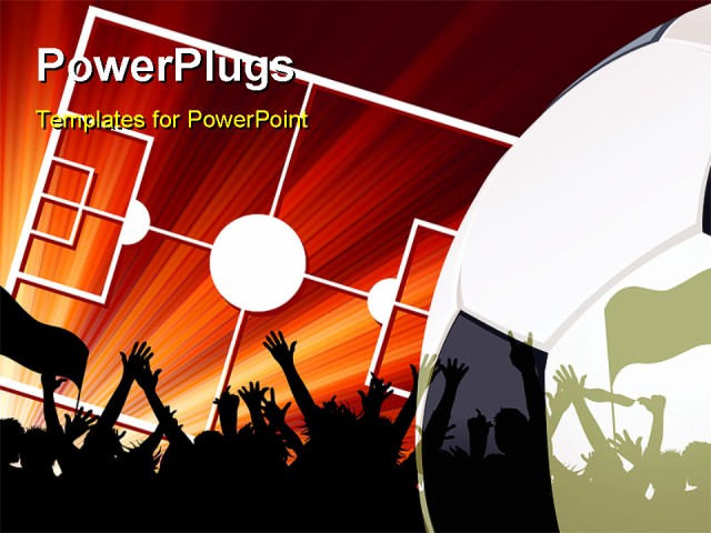 PowerPoint Template about sports, people, leisure