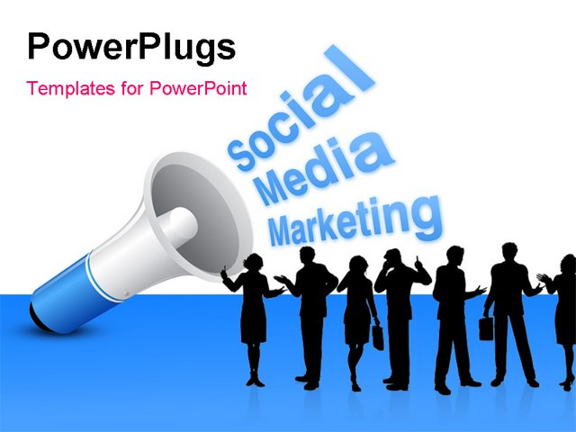 PowerPoint Template about marketing, advertising, marketing