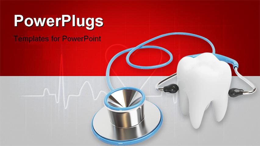 PowerPoint Template about medical, health, science