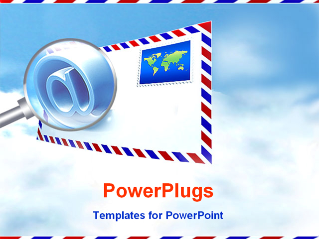 PowerPoint Template about symbols, business, computer