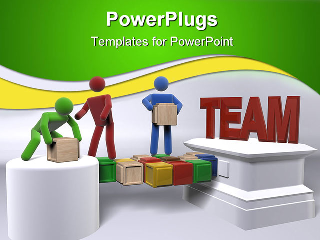 Powerpoint Template Teamwork Metaphor With 3d People Moving Boxes Team Building 28893 Team Building Powerpoint Presentation Ppt