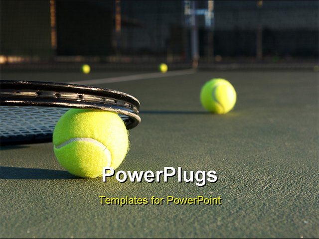 PowerPoint Template about sports, entertainment, urban living