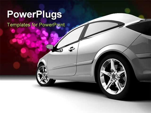 PowerPoint Template about transportation, travel, lifestyle